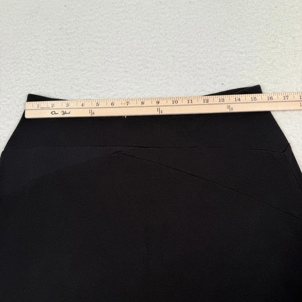 Patagonia Skirt Womens Medium Black Organic Cotton Blend A-Line Casual